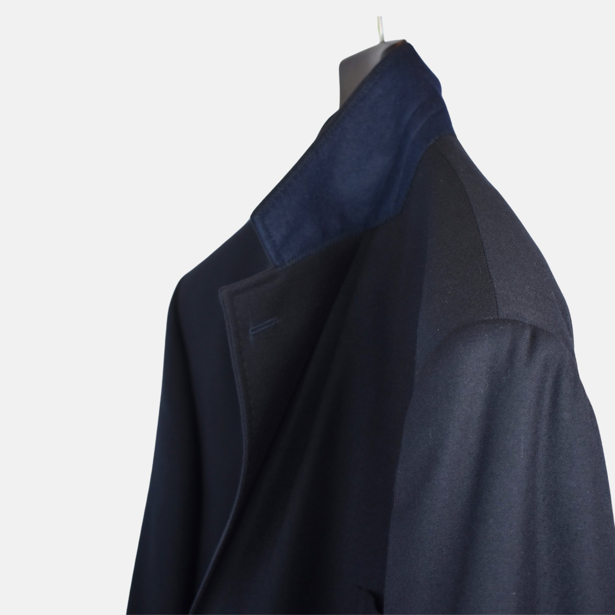 Nachtblauer Blazer aus Wolle (EU 58)