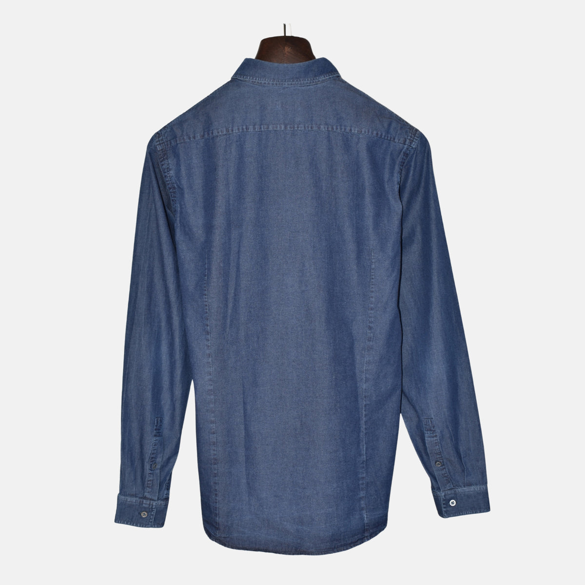 Blue Denim Shirt made of Cotton (EU 40)
