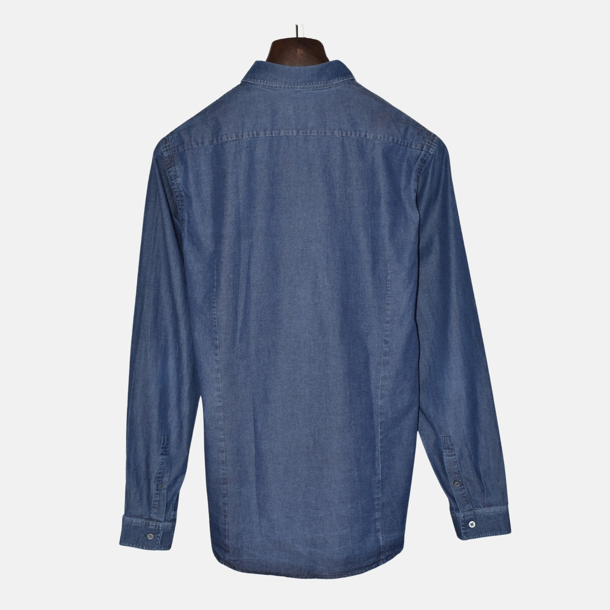 Blue Denim Shirt made of Cotton (EU 40)