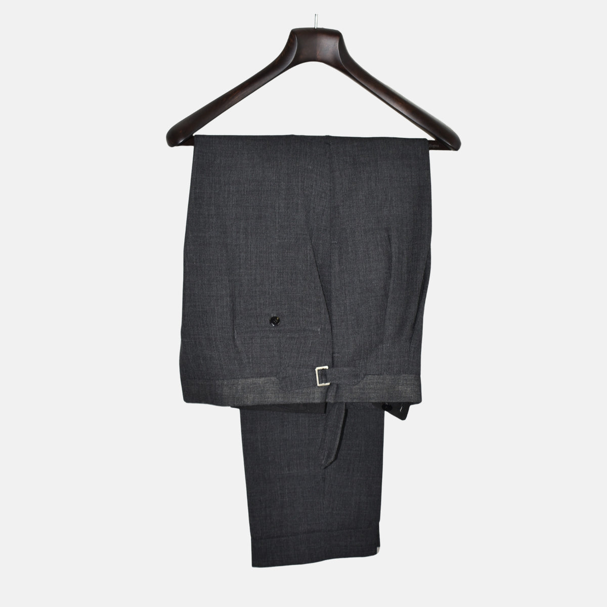 Dark Gray Trousers made of Wool (bespoke)
