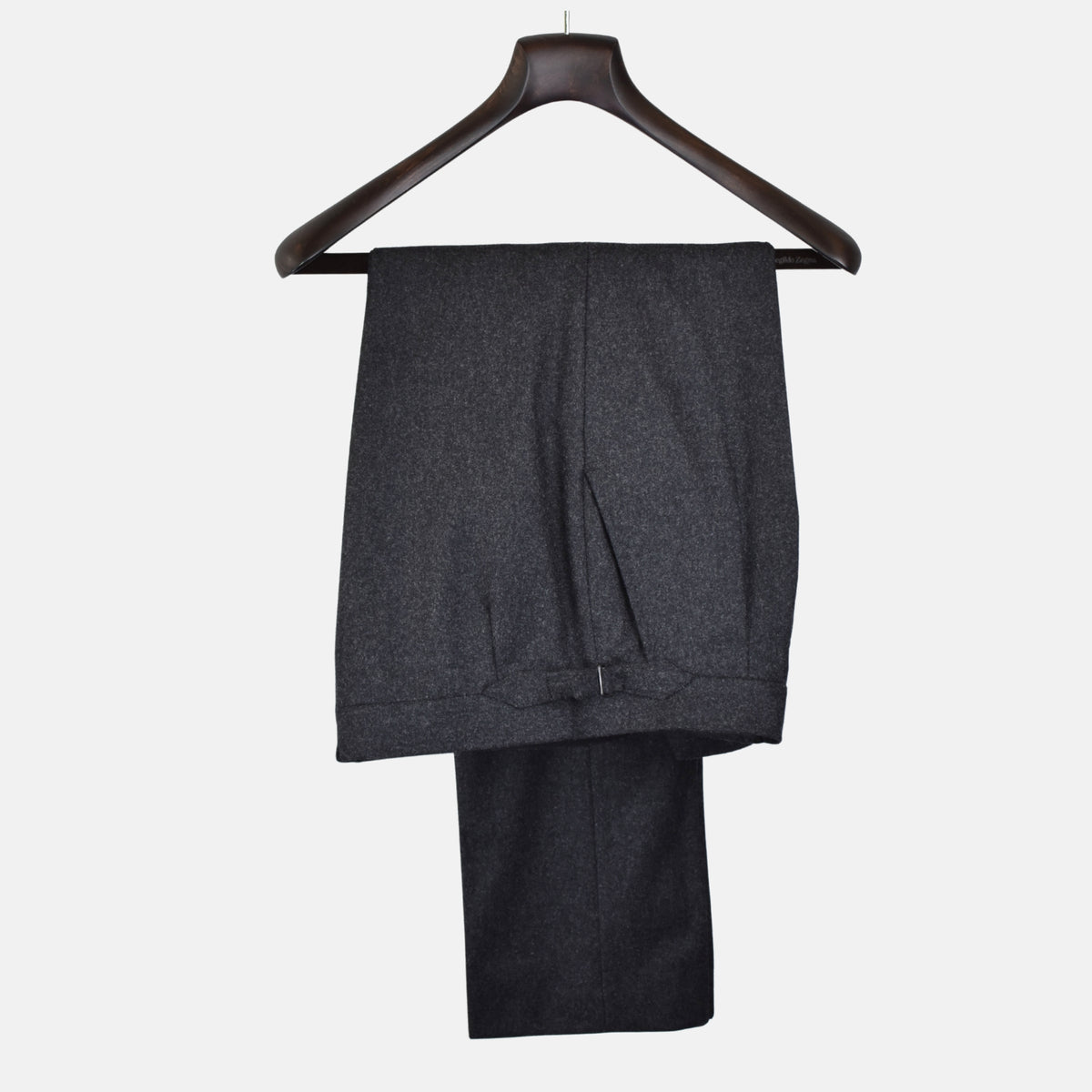 Anthracite Trousers made of Wool ( EU 48)