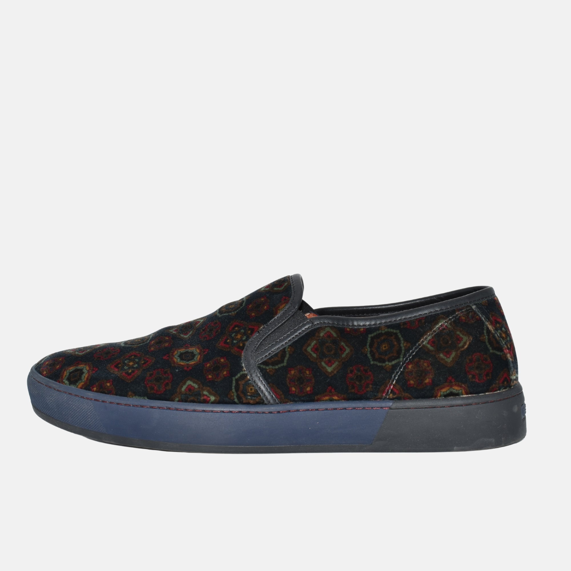 Multicoloured Shoes made of Velvet (EU 43)