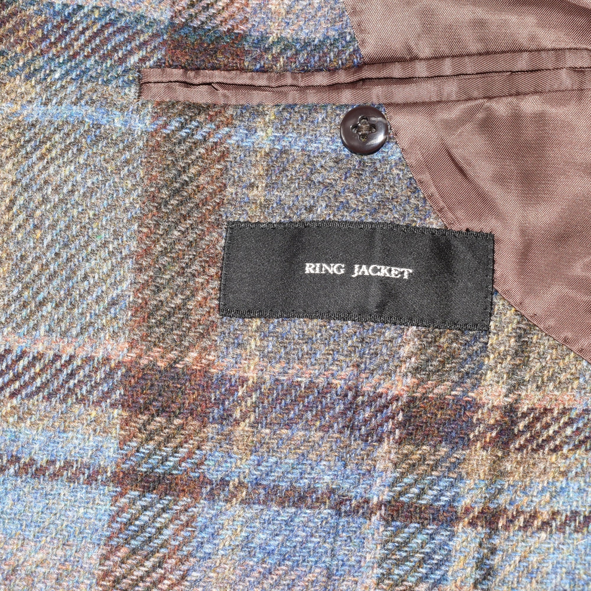 Multicoloured Checkered Blazer made of Wool (EU 54)