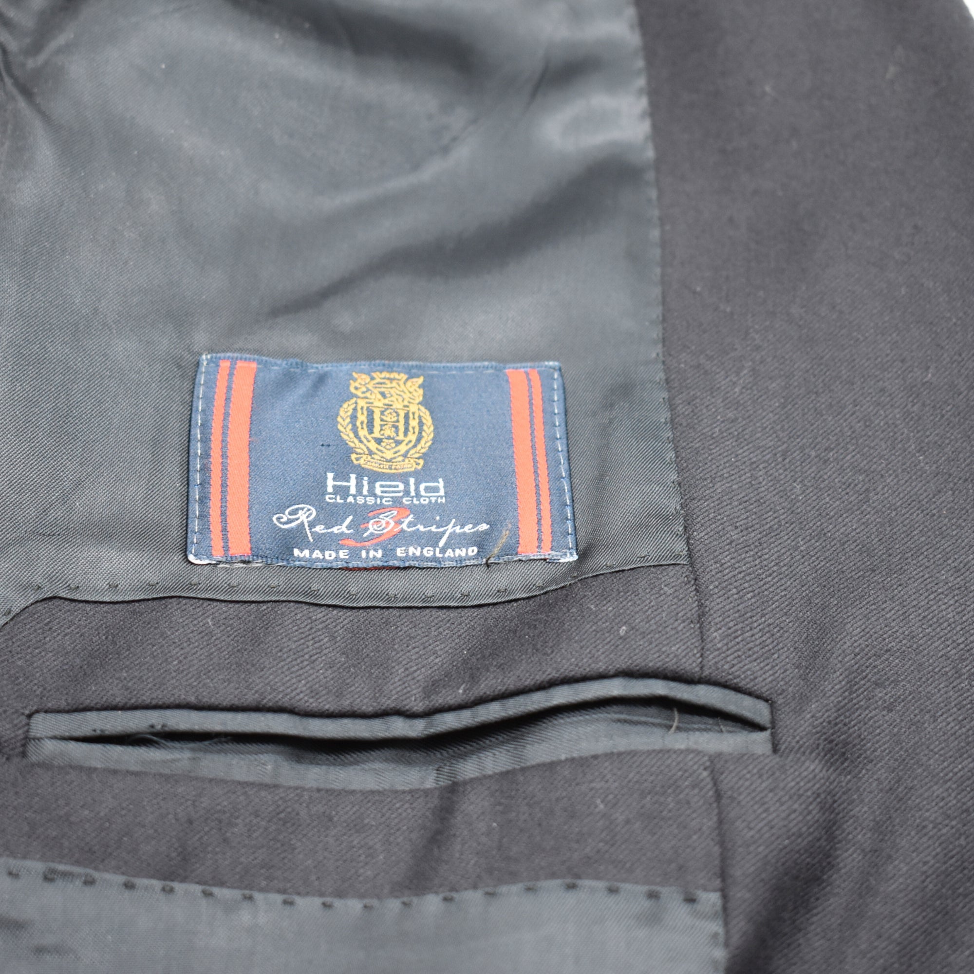 Nachtblauer Blazer aus Wolle (EU 58)