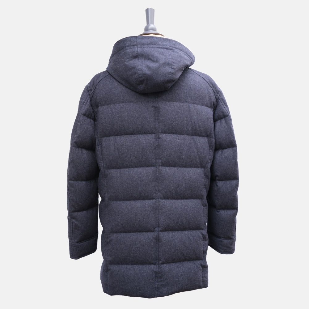Navy Jacket made of Wool/Silk/Cashmere (XXL)