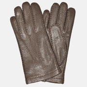 Brown Gloves made of Peccary Leather (7.5/8/8.5/9)