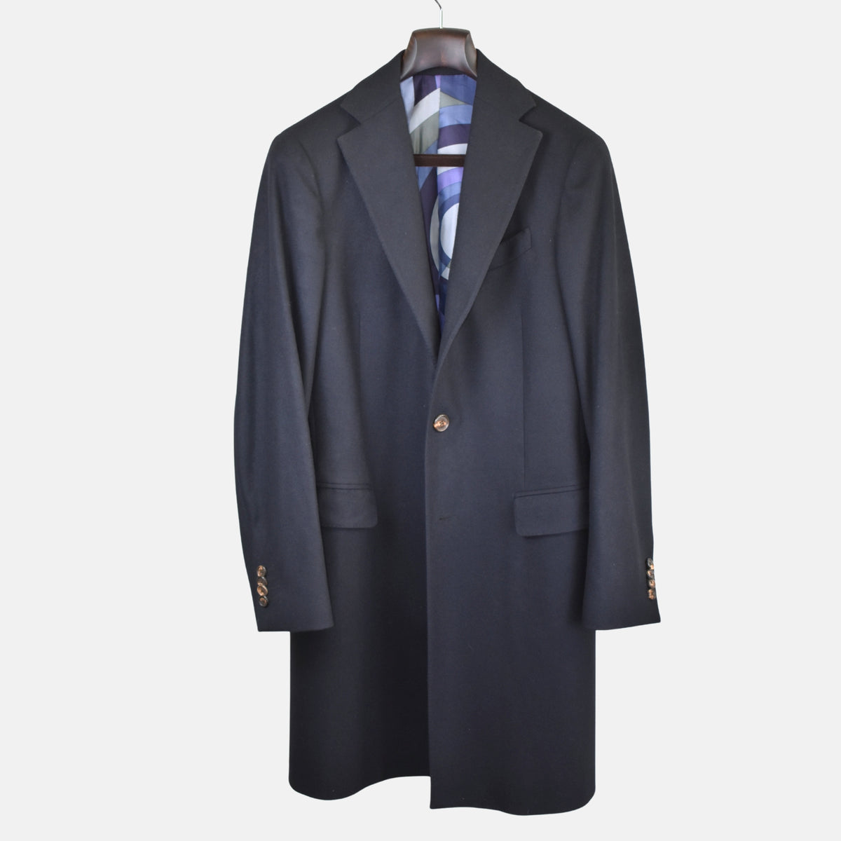 Midnight Blue Coat made of Wool/Cashmere (EU 48)