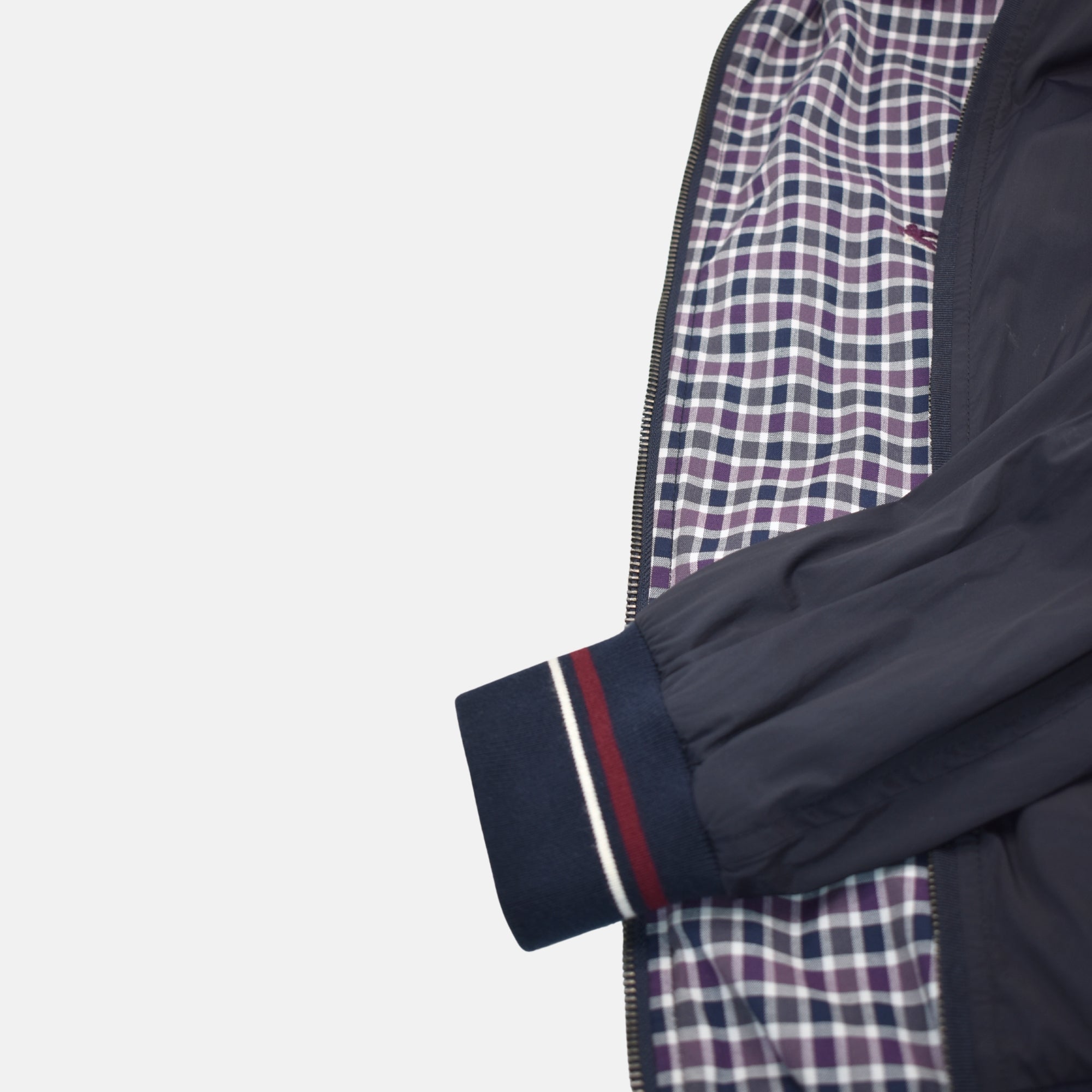 Multicoloured Reversible Jacket made of Cotton/Nylon (M)