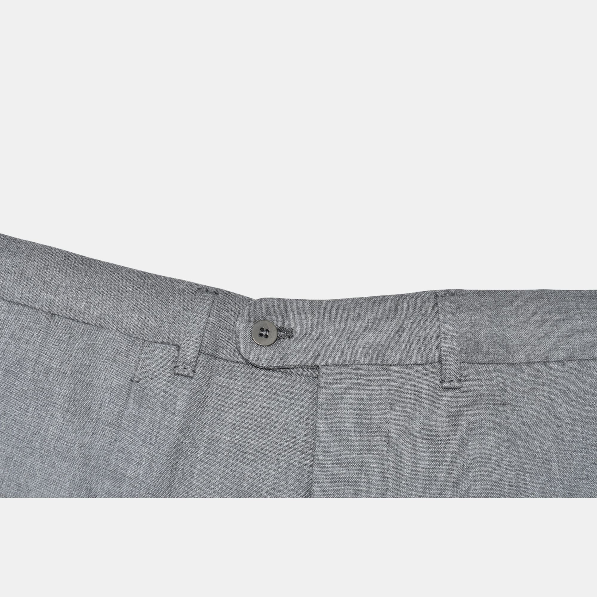 Gray Trousers made of Wool (bespoke)