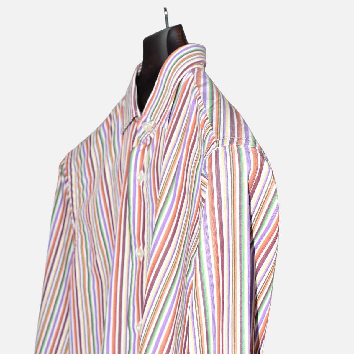 Multicoloured Striped Shirt made of Cotton (EU 39)