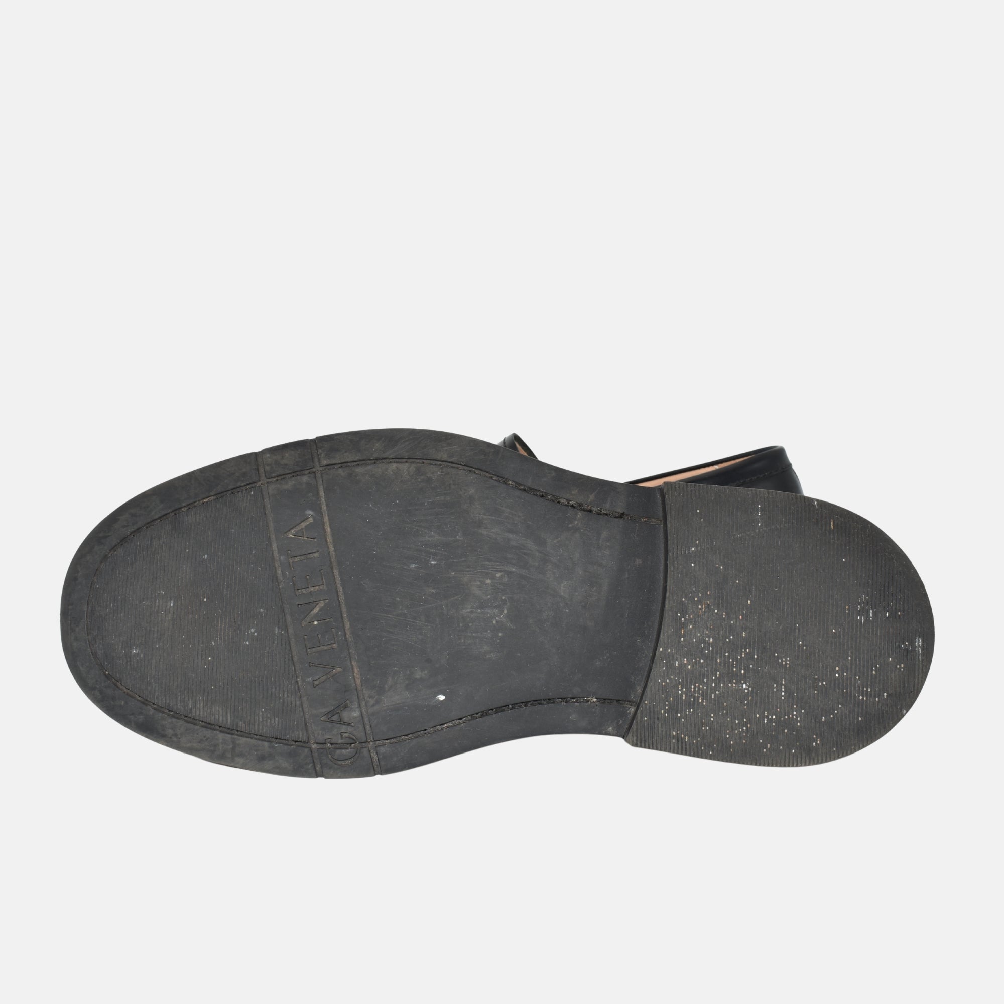 Black Shoes made of Leather (EU 43)