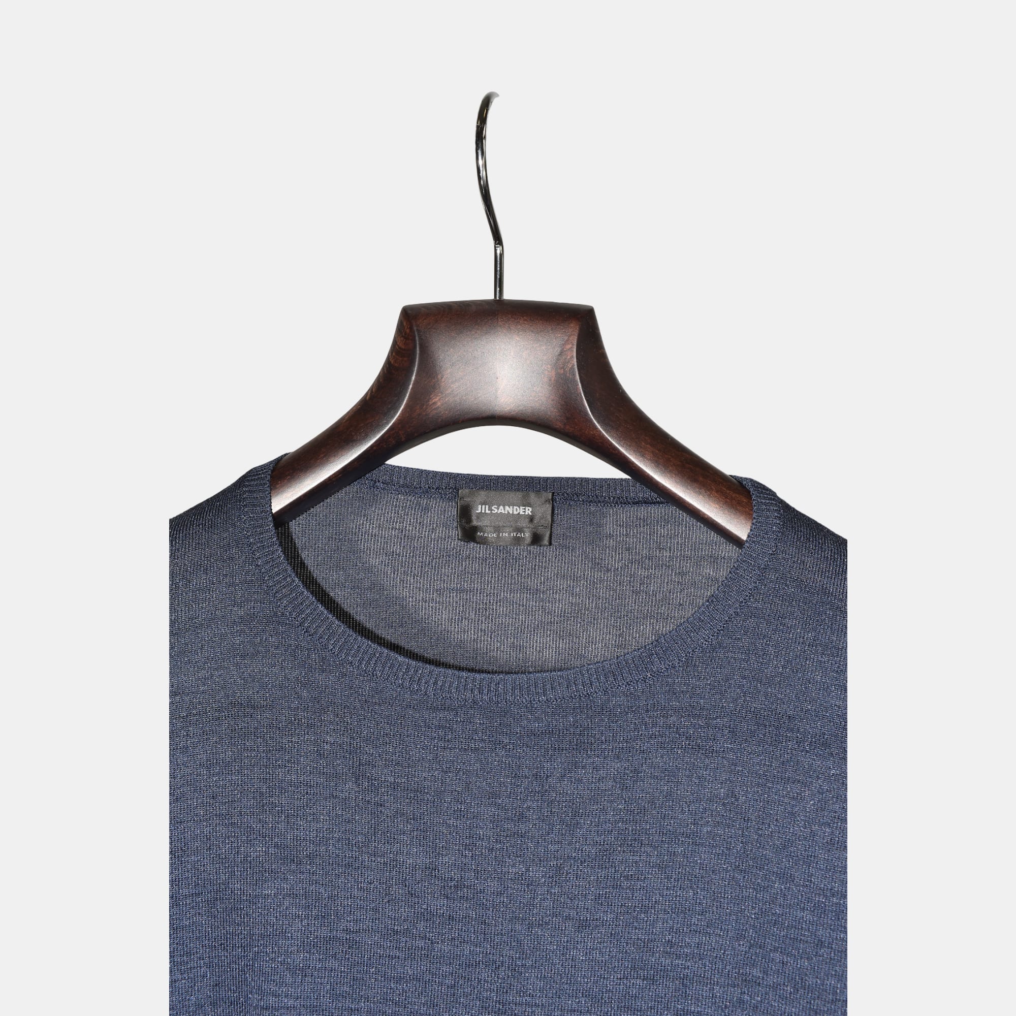 Navy Sweater made of Silk (EU 48)