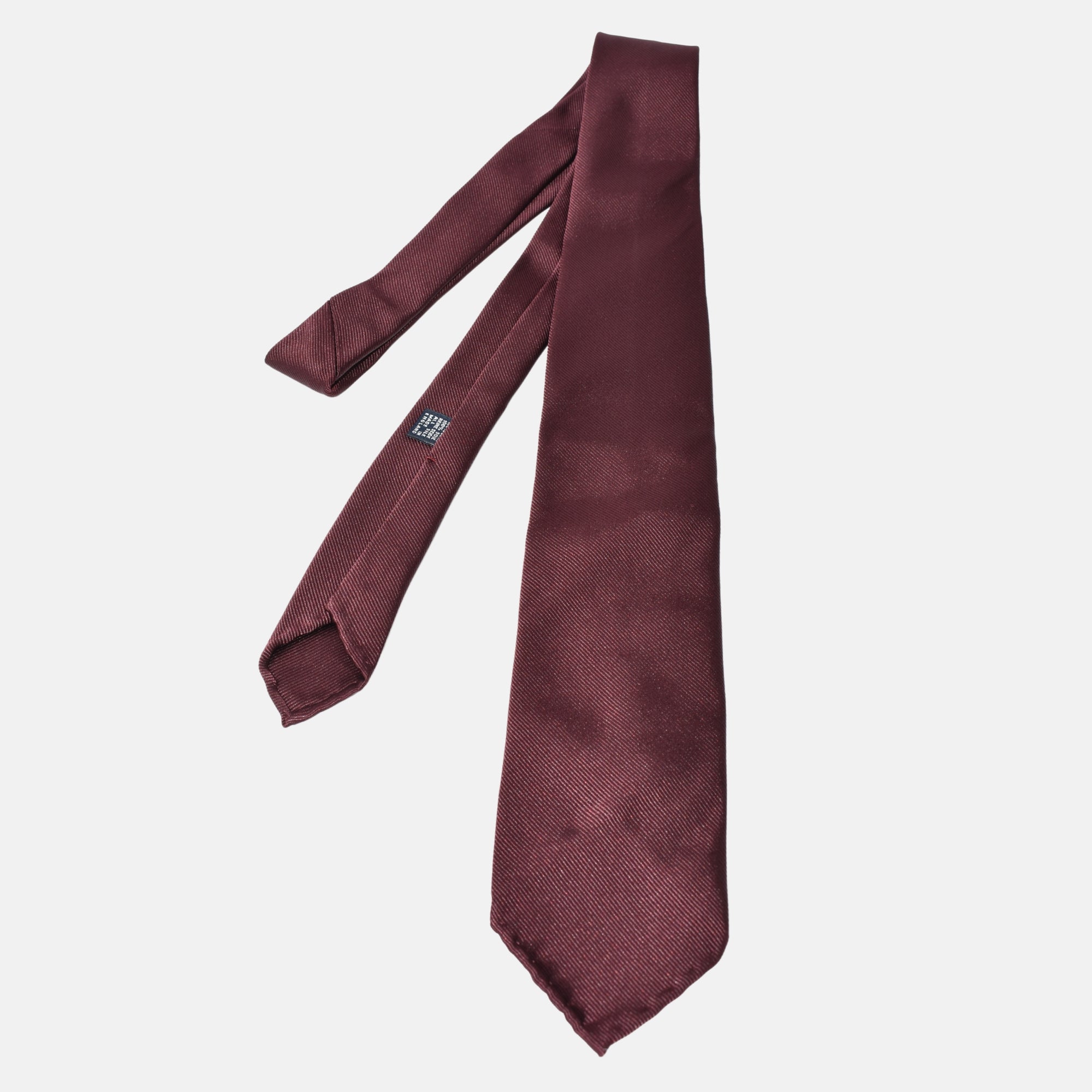 Bordeaux Tie made of Silk