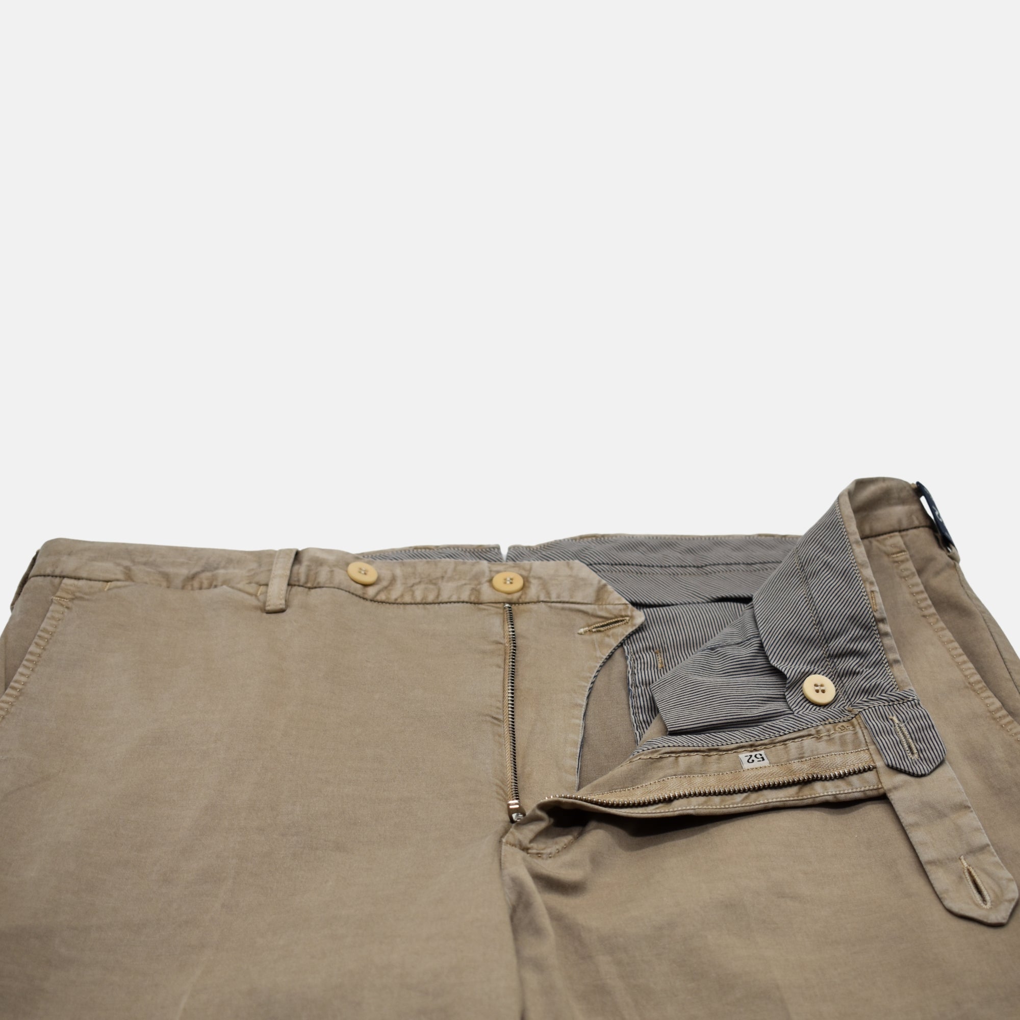 Beige Hose aus Baumwolle (EU 52)