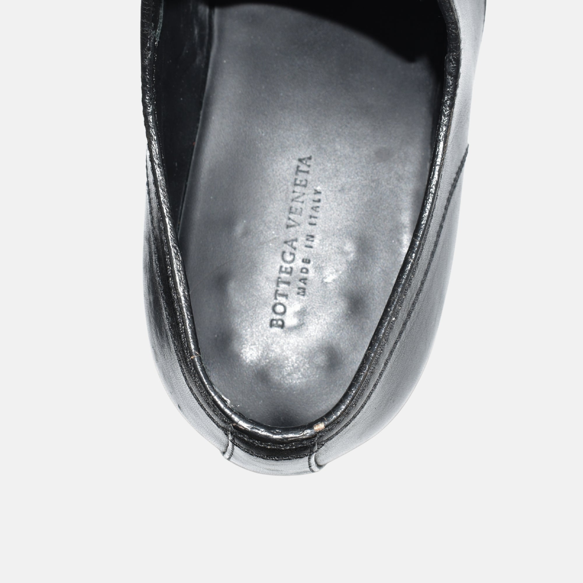Black Shoes made of Leather (EU 43)