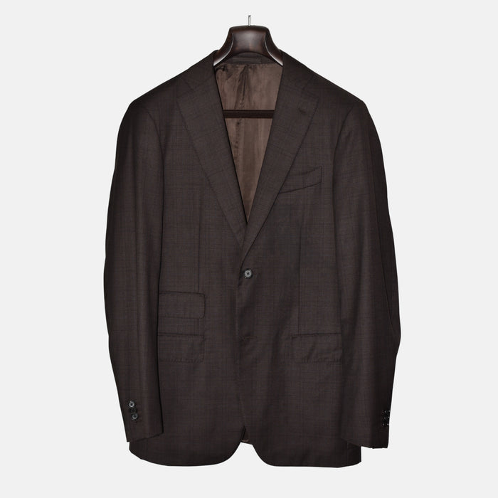 Brown/Blue Suit made of Wool
