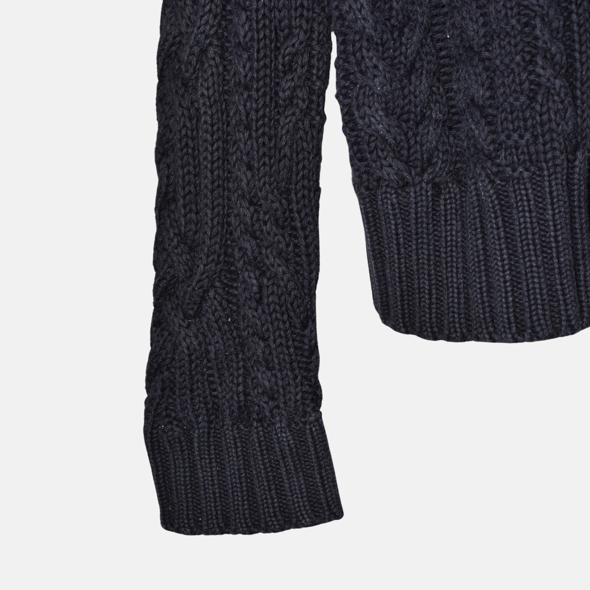 Navy Sweater made of Cotton (L)