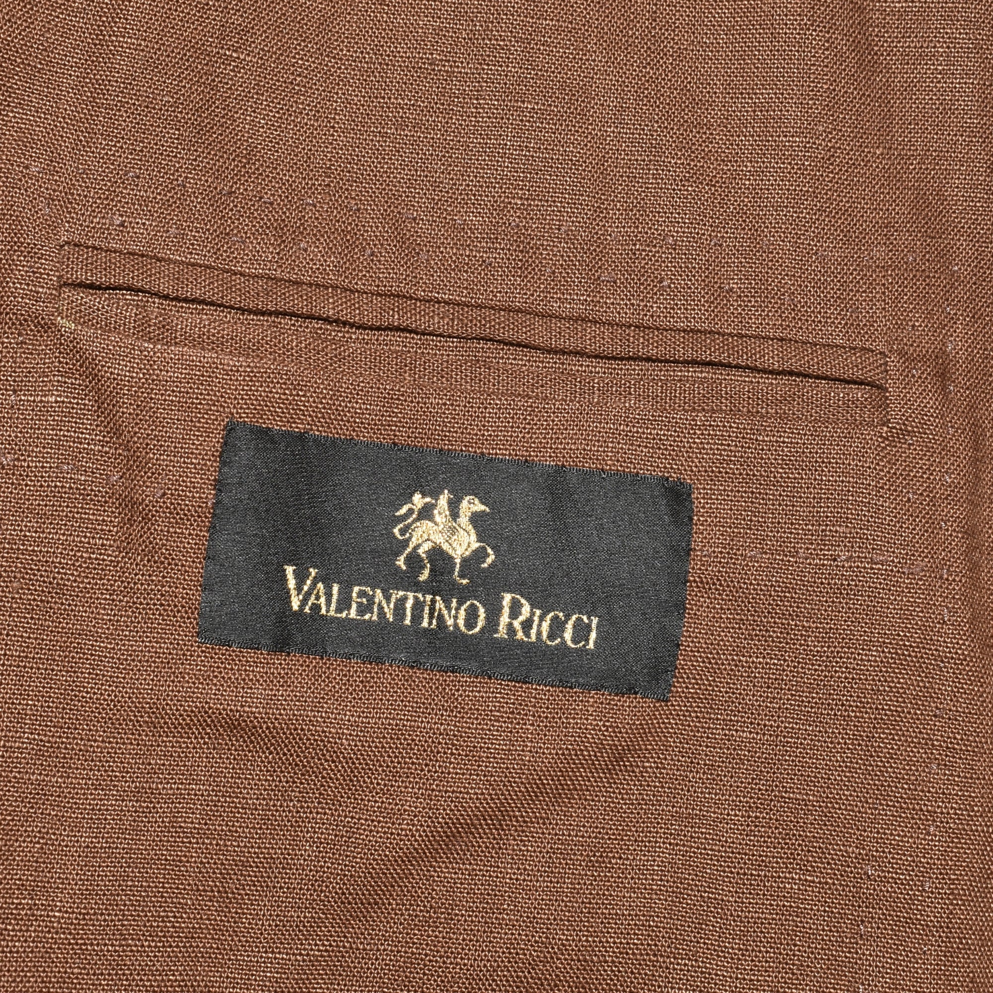 Brown Suit made of Linen (EU 52L)