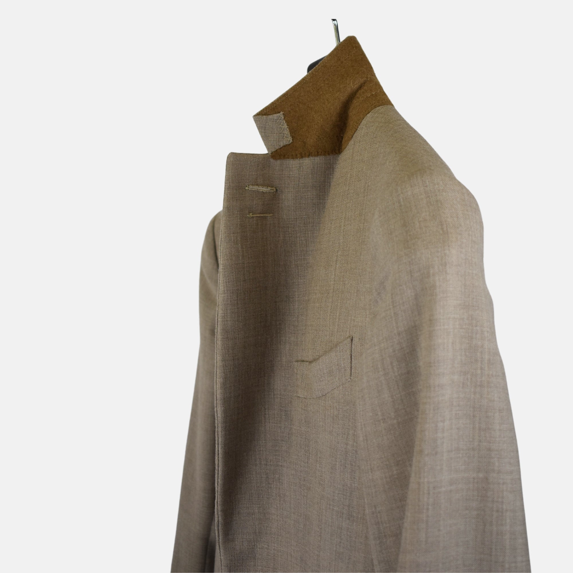 Beige Blazer made of Wool (EU 46)