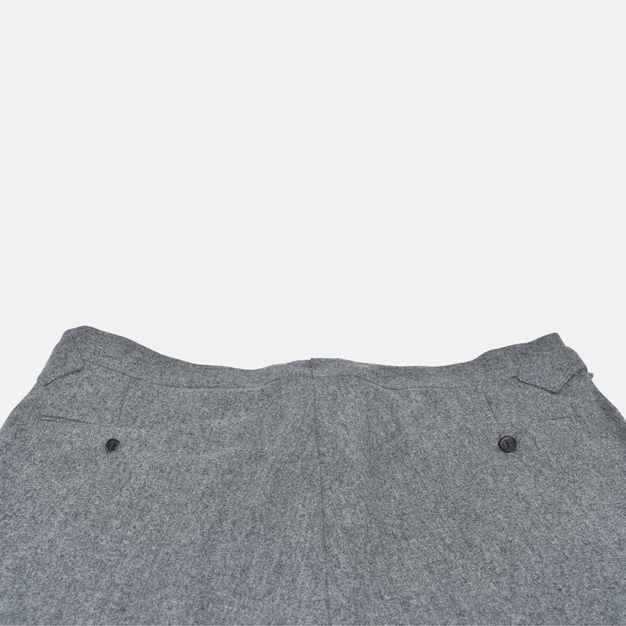 Gray Flanel trousers made of Wool (EU 56)