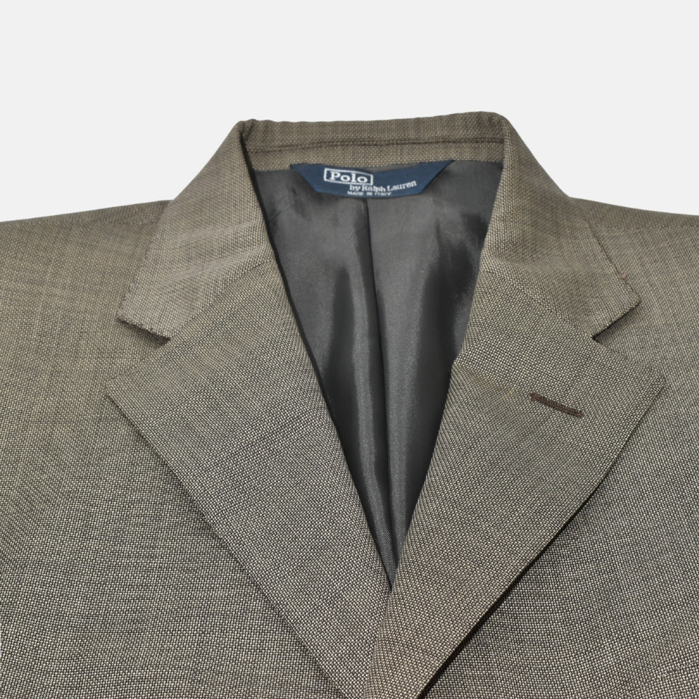 Gray-Beige Suit made of Virgin Wool (EU 50)