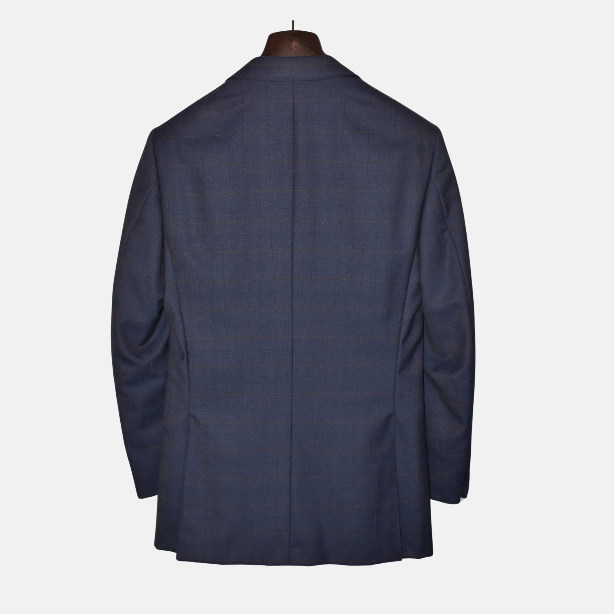 Blue Suit with Overcheck (EU 44)