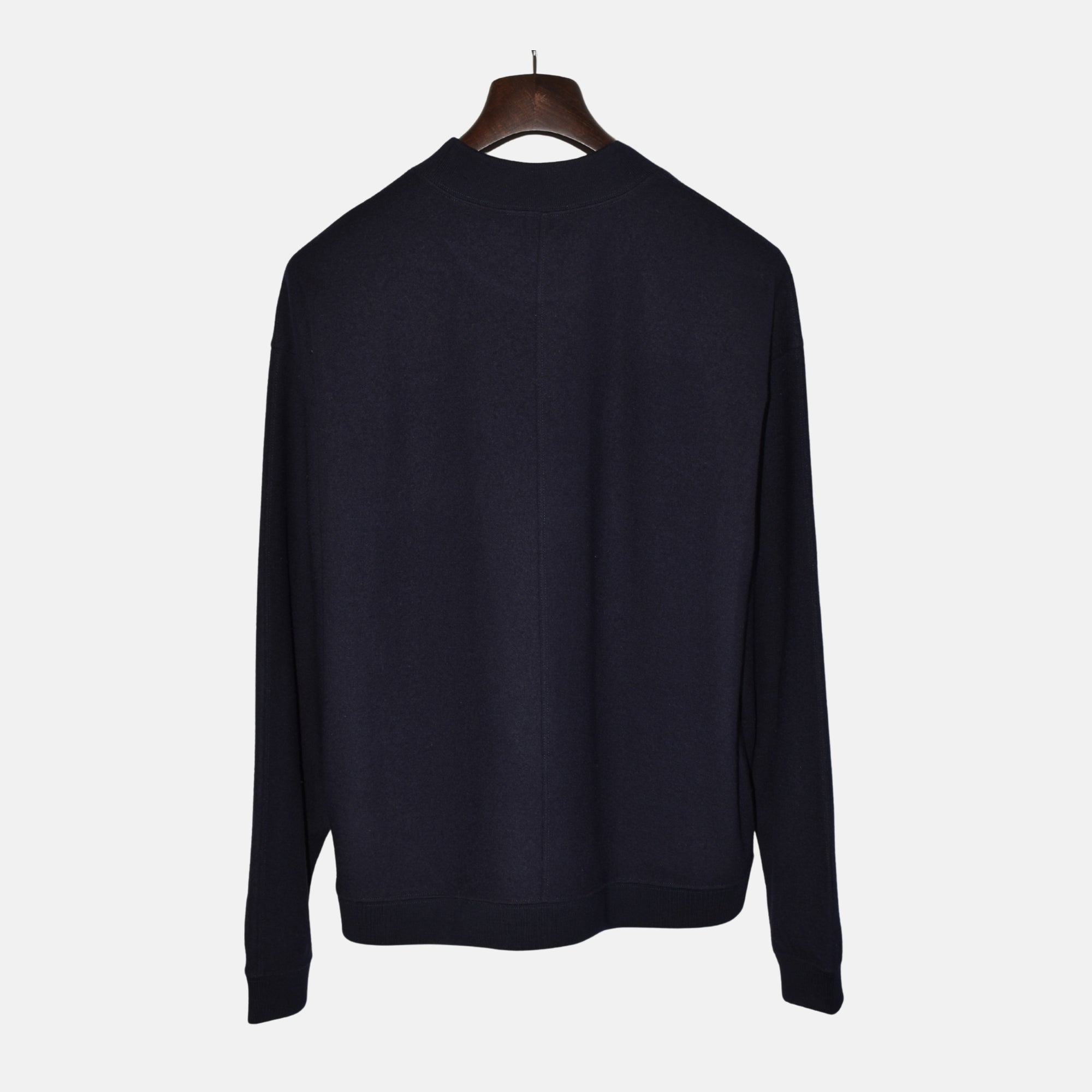 Navy Oversized Sweater made of Wool (EU 48)