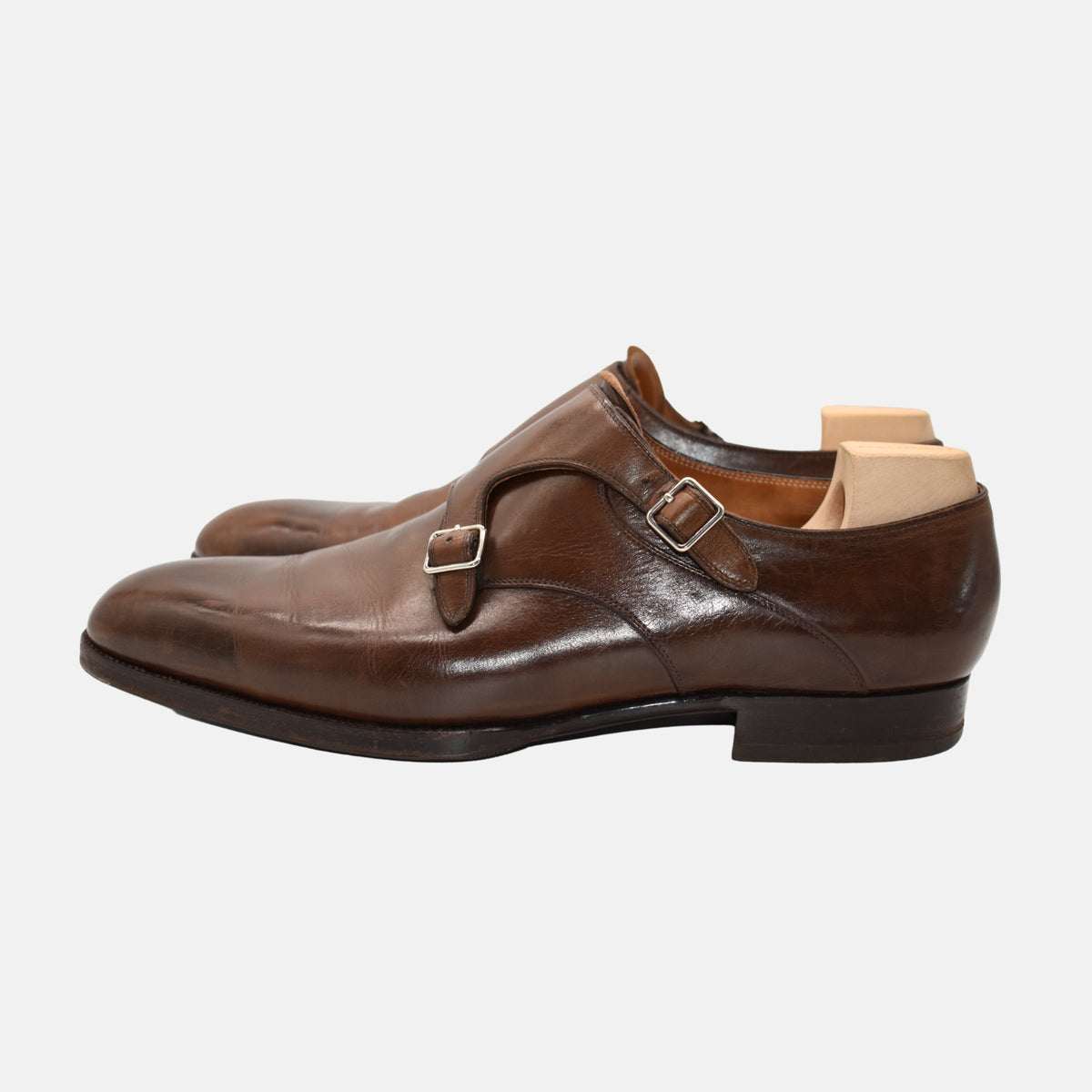 Brown Shoes made of Leather (EU 46)