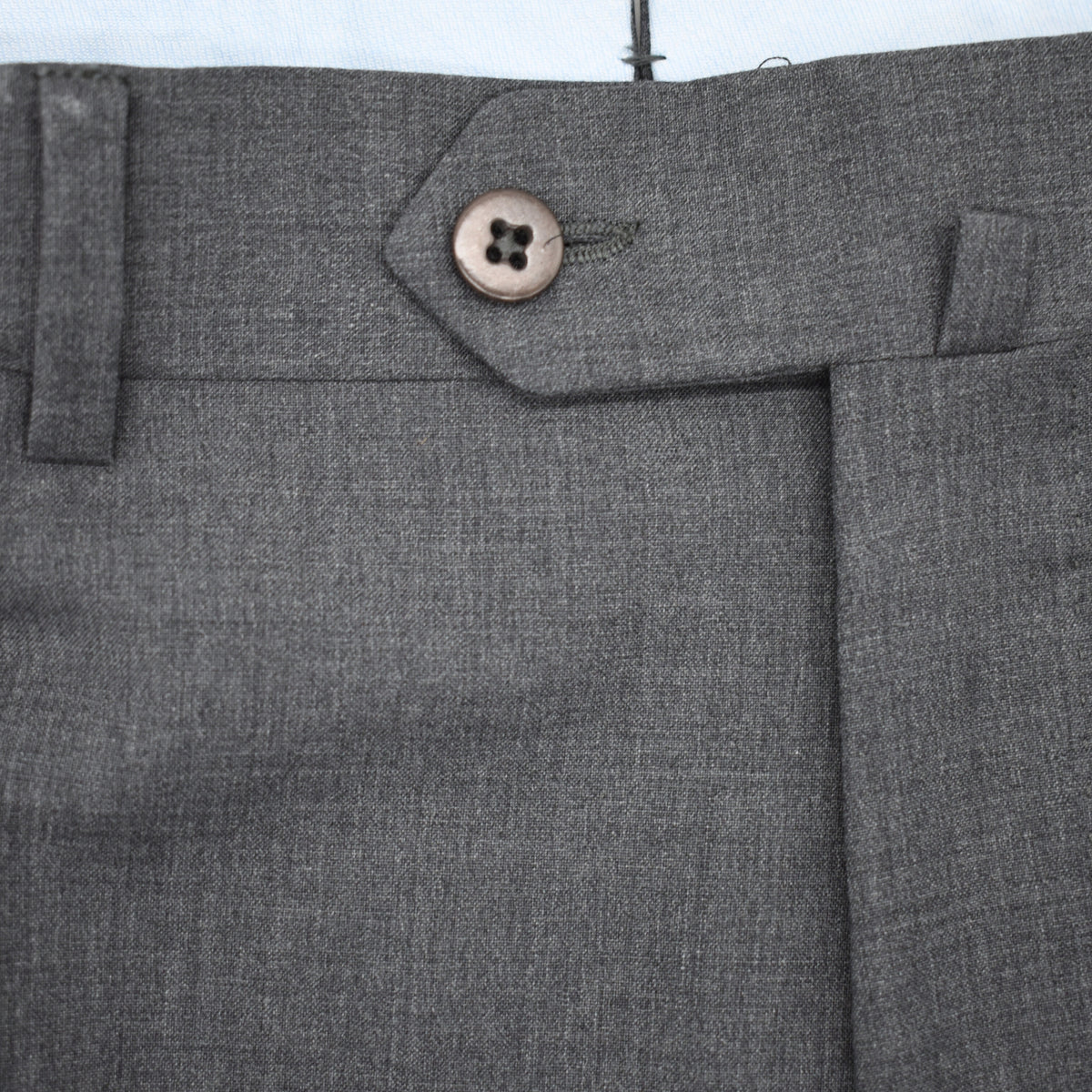 Gray Trousers made of Wool (EU 54)