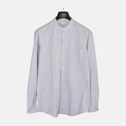 Light Blue Melange Shirt made of Cotton (M)
