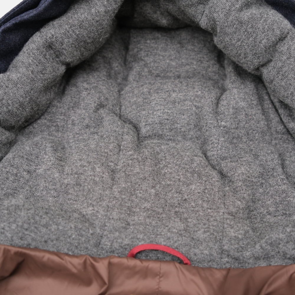 Navy Jacket made of Wool/Silk/Cashmere (XXL)