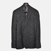 Multicoloured/Camouflage Blazer made of Wool (EU 50)