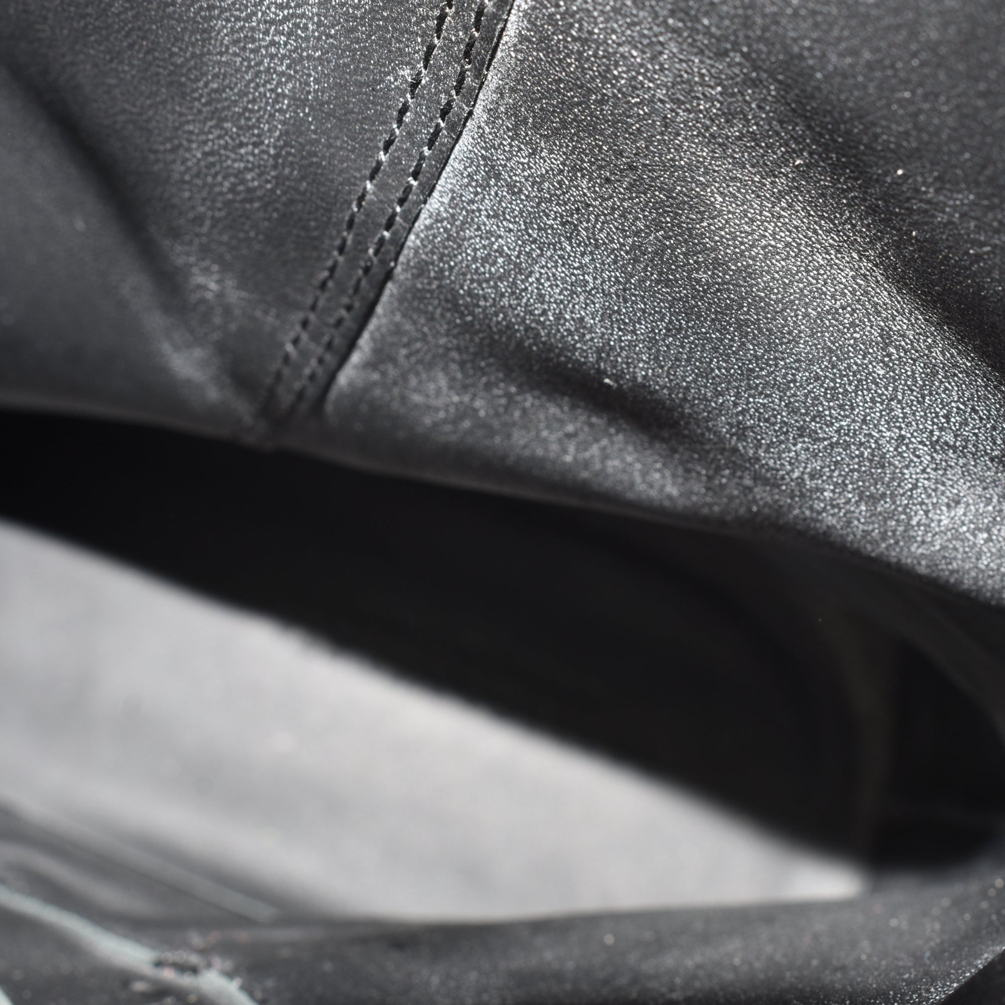 Black Half Boots made of Leather (EU 43)
