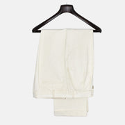 Cream Corduroy Trousers made of Cotton/Polyamid (EU 56)