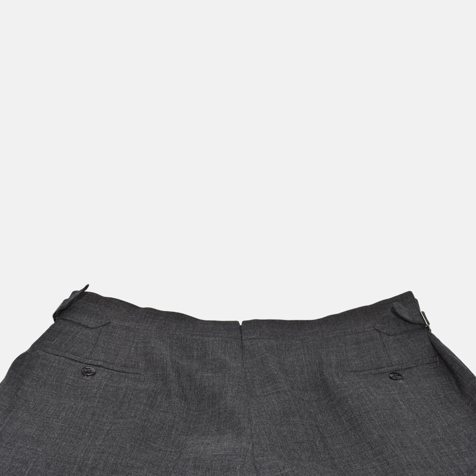 Dark Gray Trousers made of Wool (bespoke)