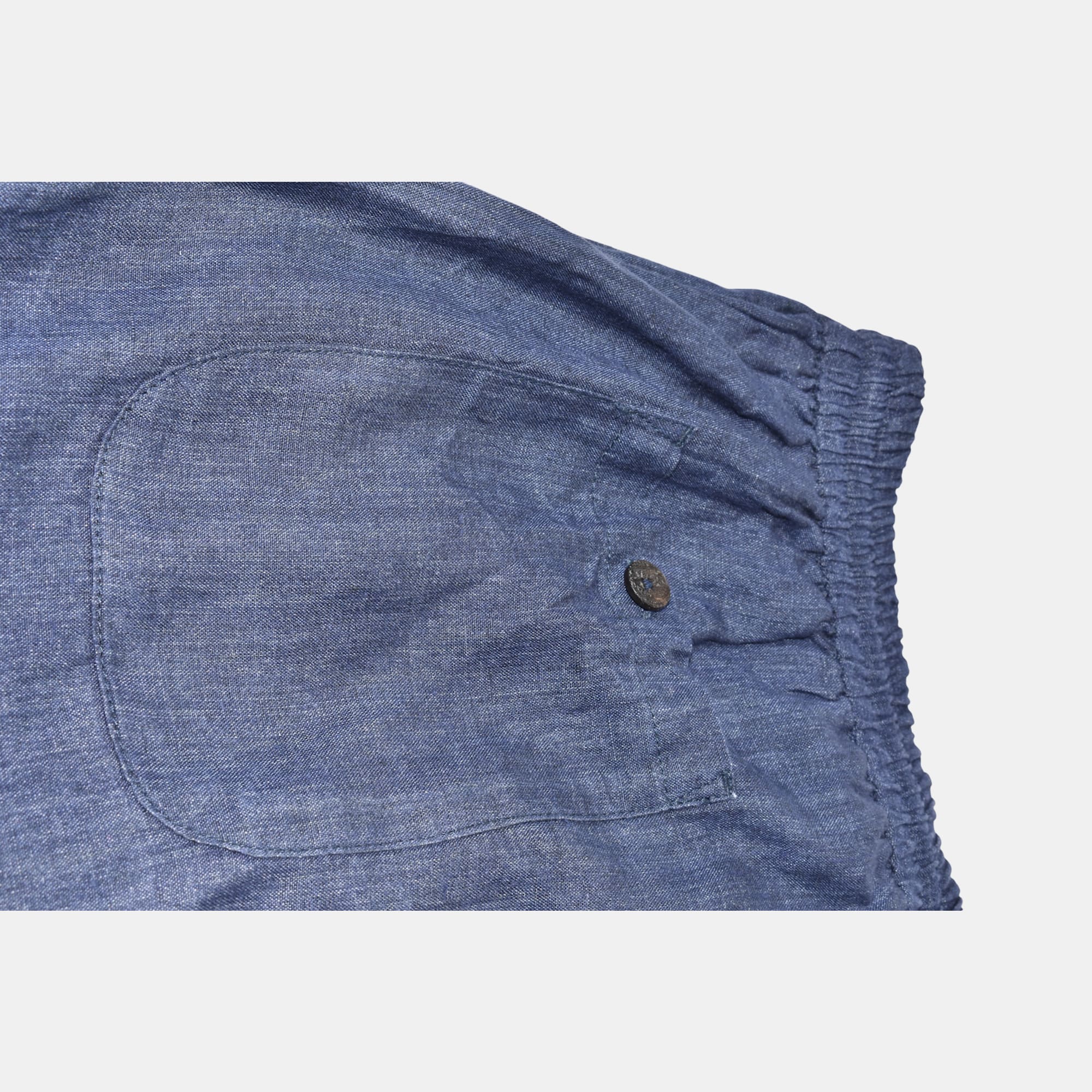 Navy Pants made of Linen (EU 48)