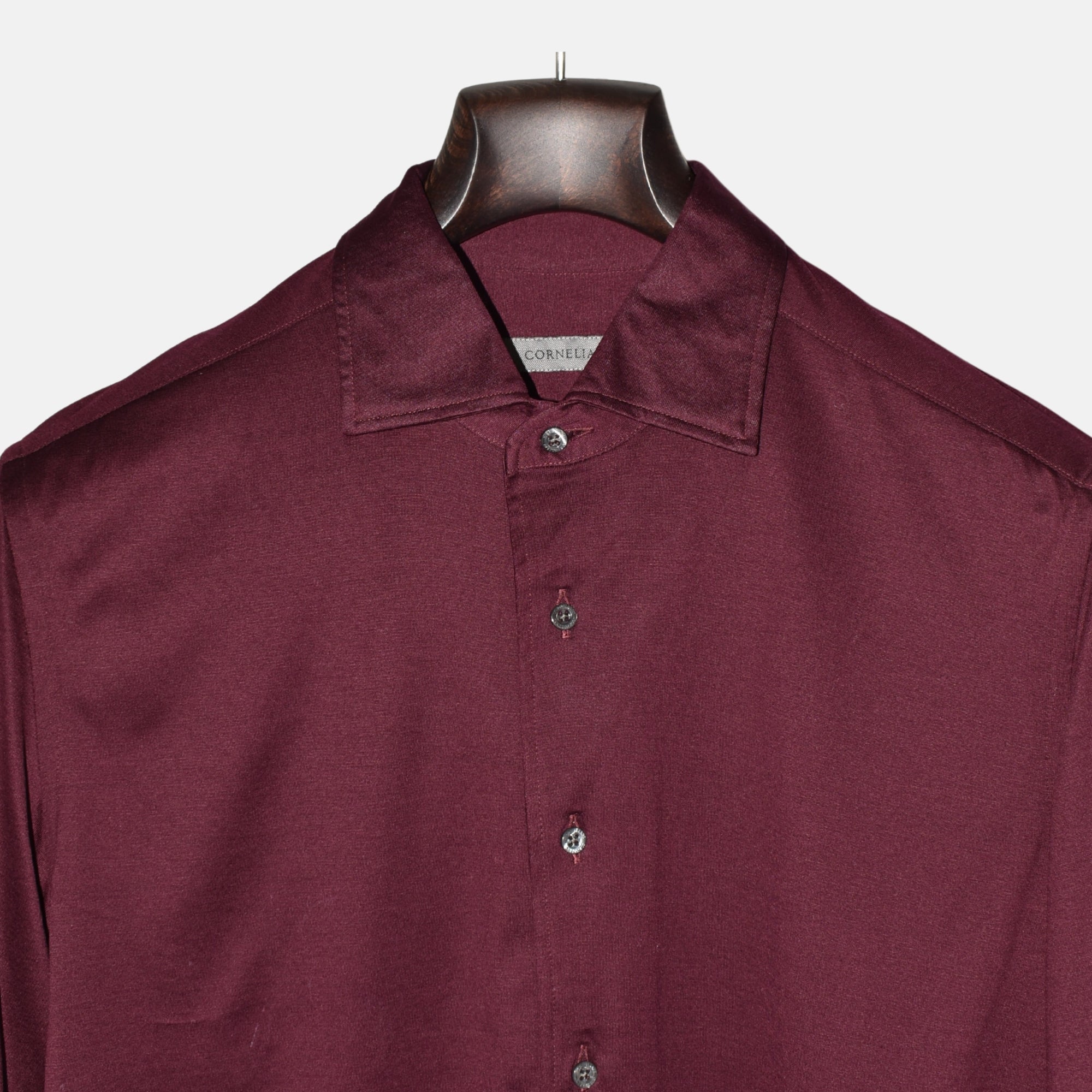 Bordeaux Shirt made of Cotton (39)