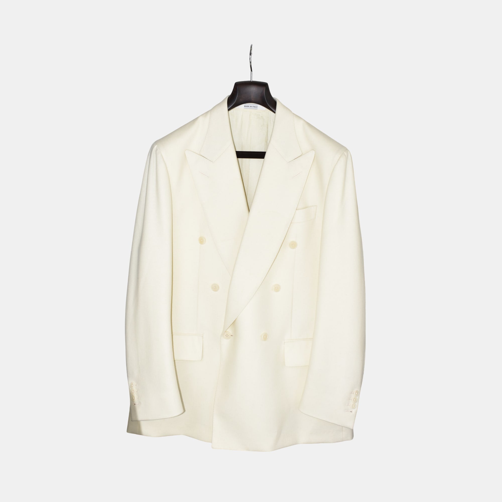 Cream Suit made of Wool (EU 44)