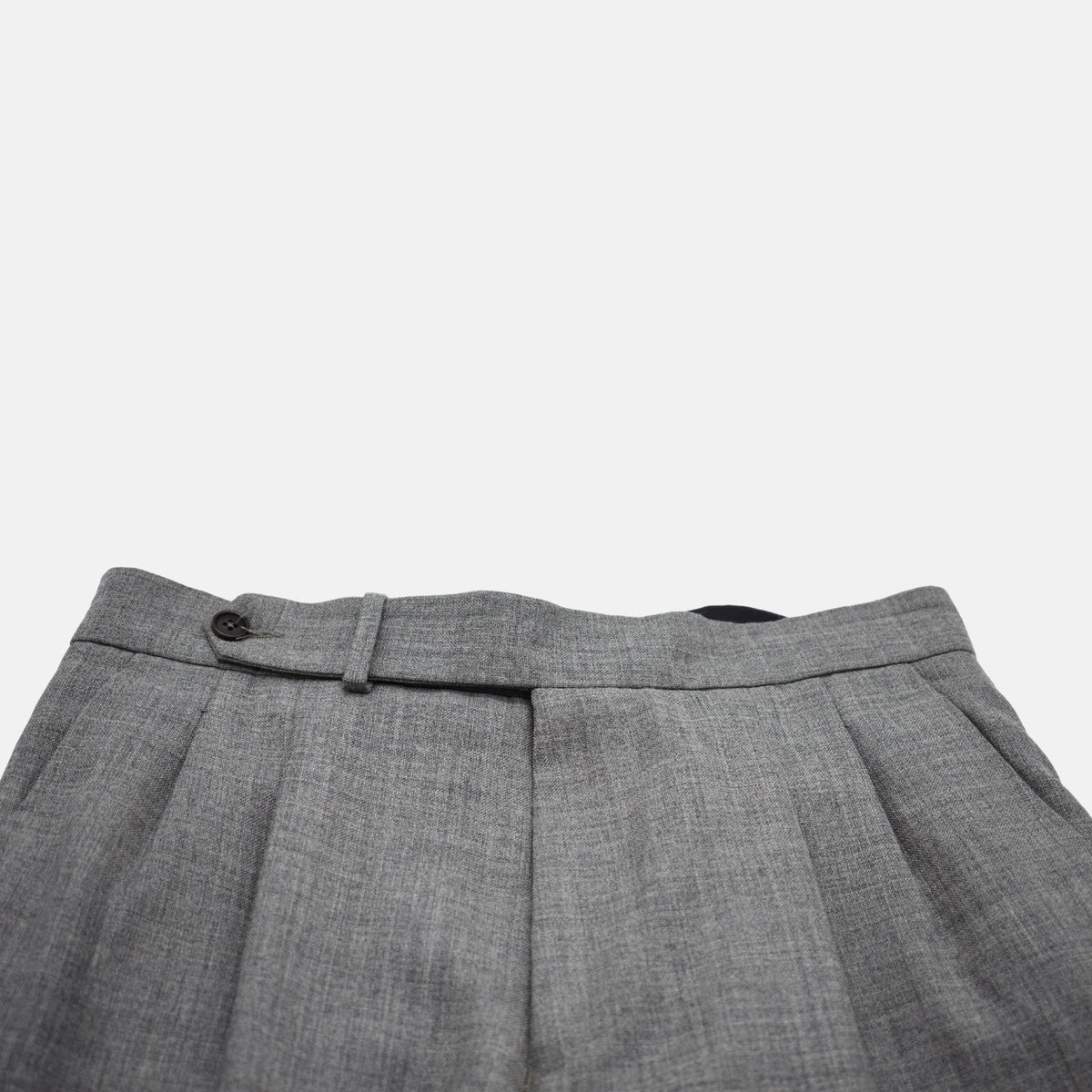 Light Gray Trousers made of Wool (EU 46)