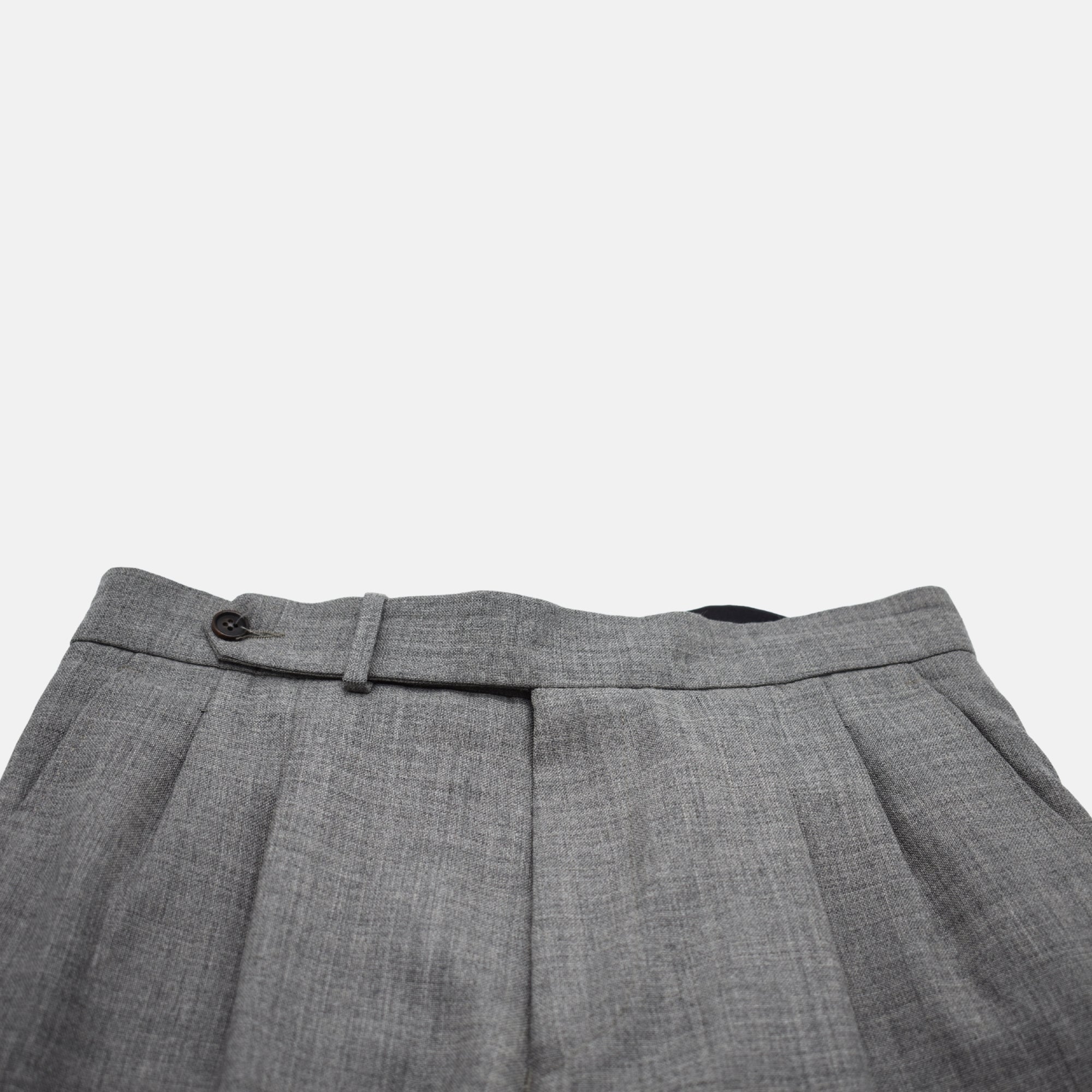 Hellgraue Hose aus Wolle (EU 46)