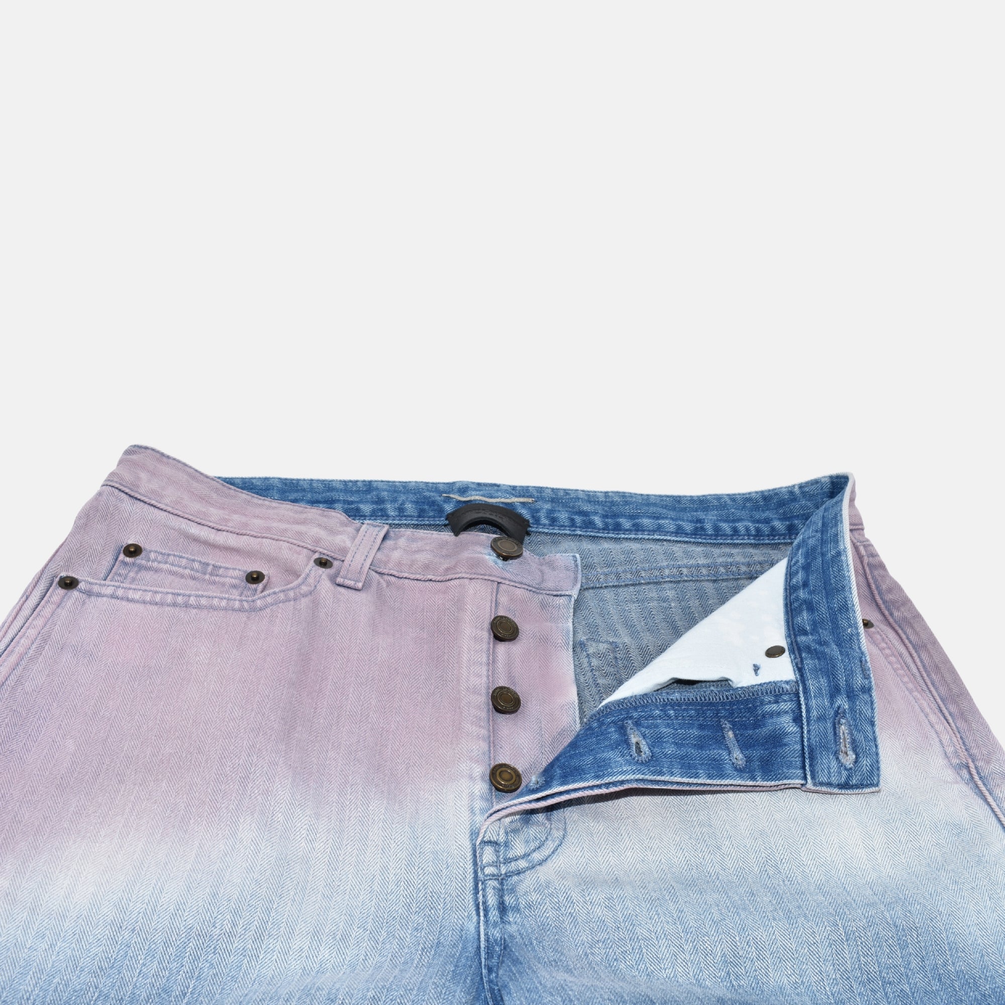 Multicoloured Denim Shorts made of Cotton (S)