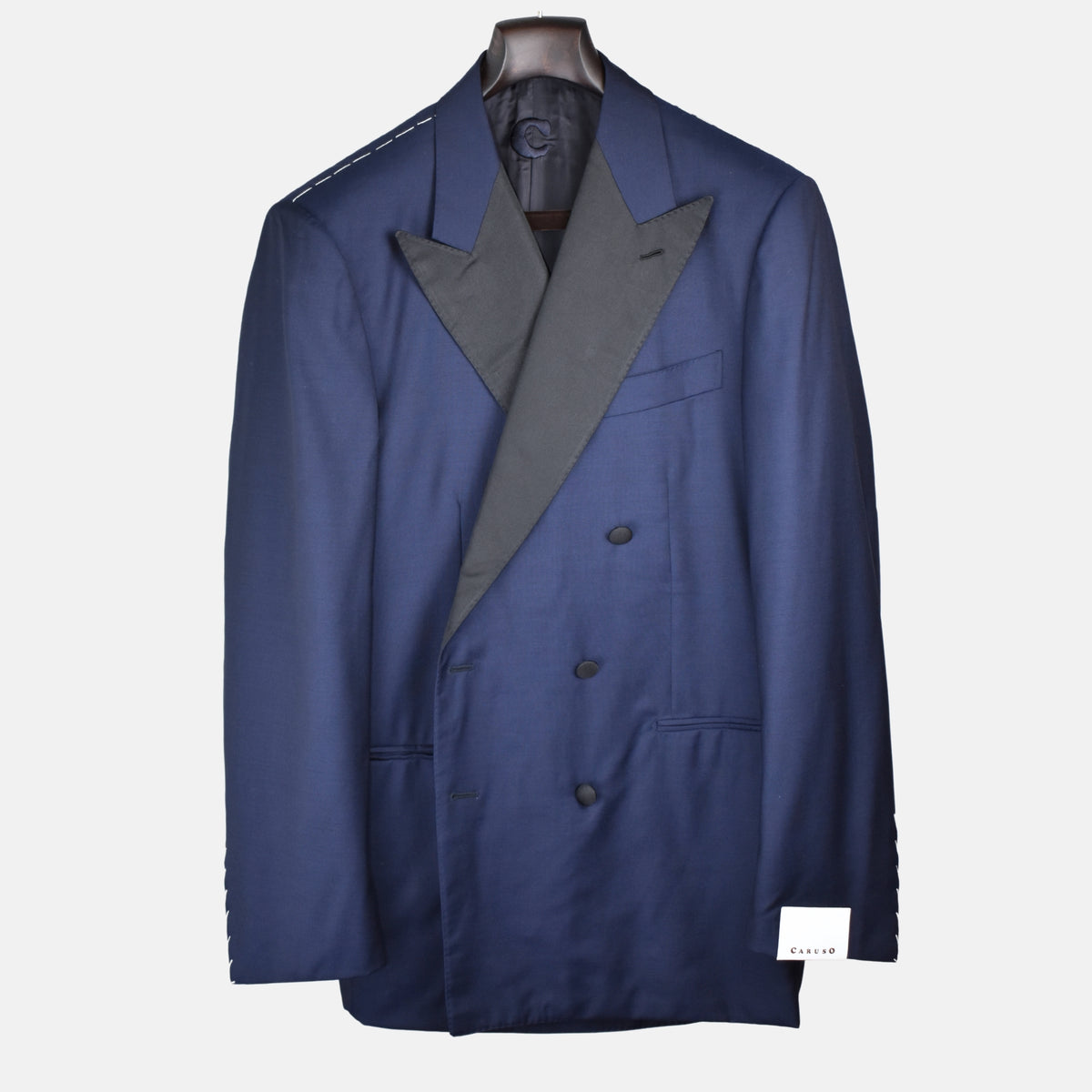 Indigo Blue/Black Smoking made of Wool (EU 54)