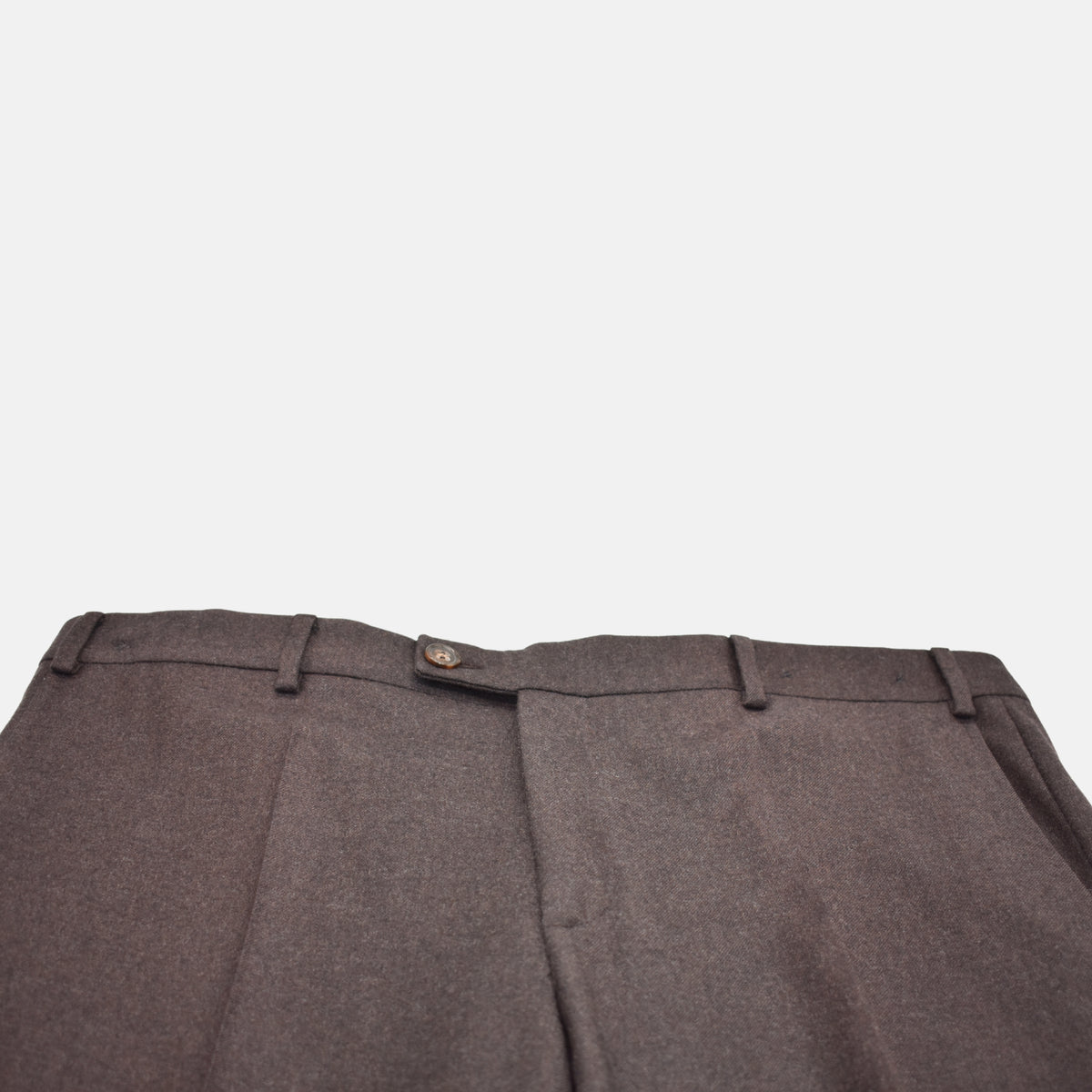 Brown Trousers made of Wool (EU 56)