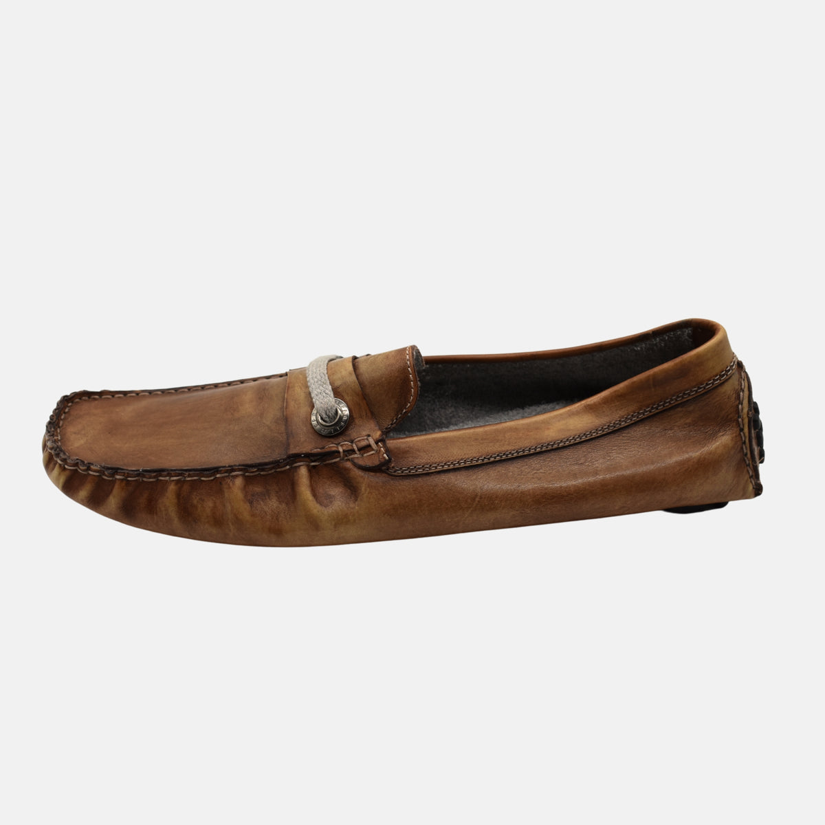 Brown Mokassins made of Leather (EU 45)