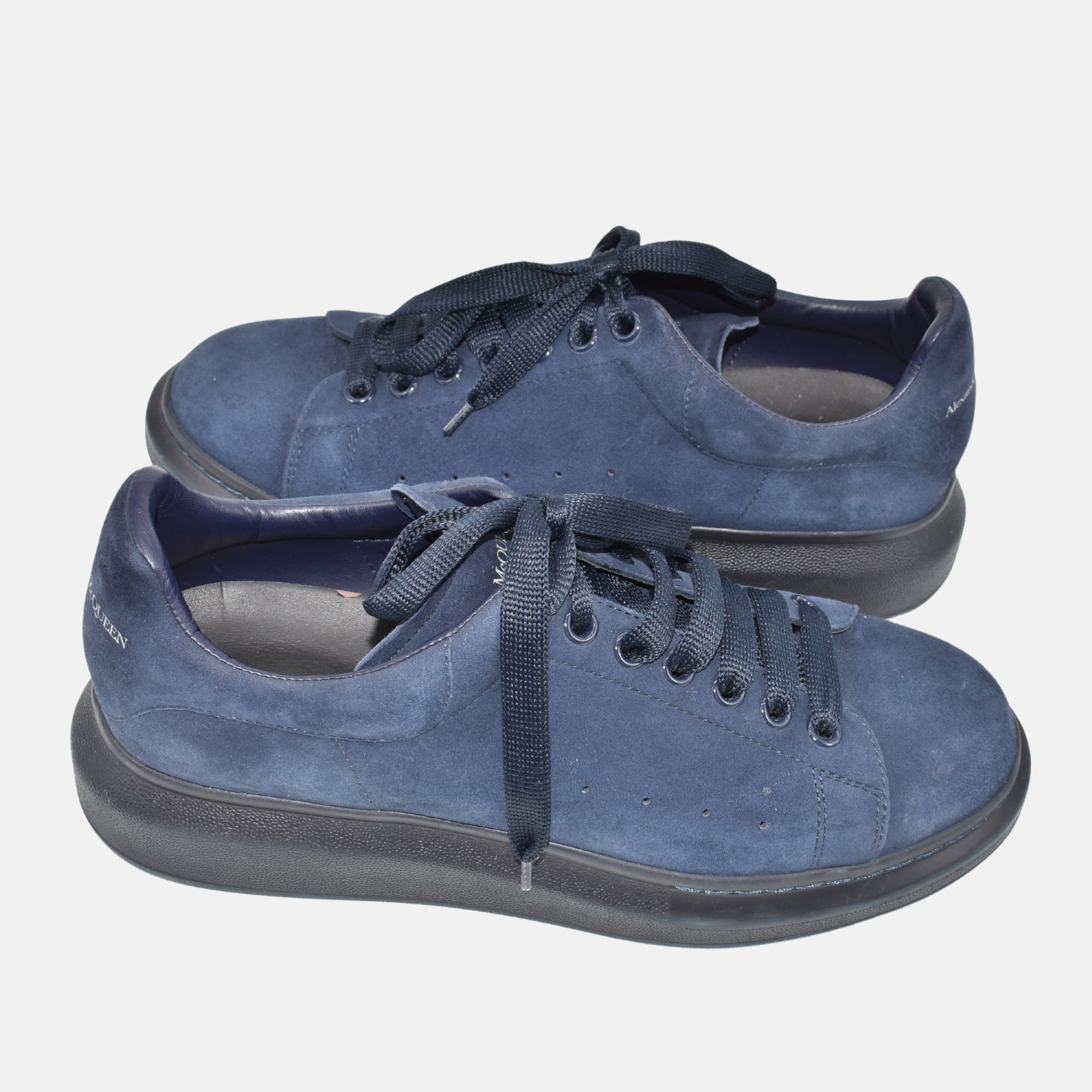 Navy Shoes made of Suede (EU 43)