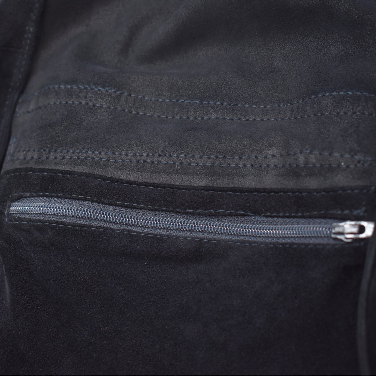 Navy Jacket made of Suede (EU 52)
