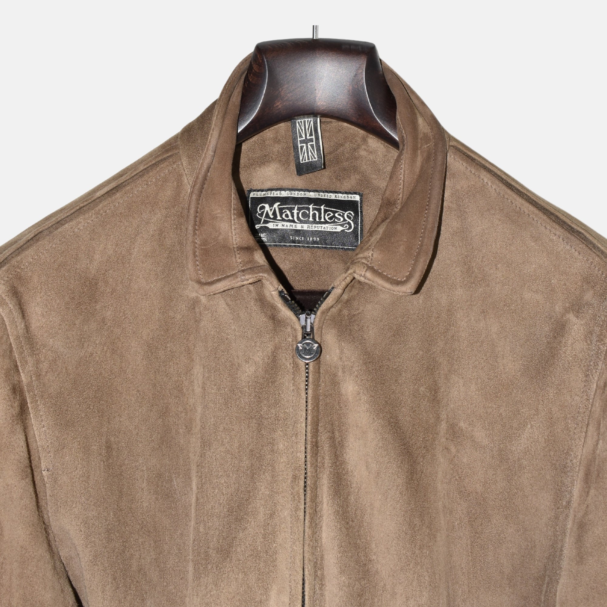 Brown Jacket made of Suede (L)