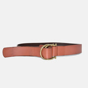 Terracotta Belt made of Leather