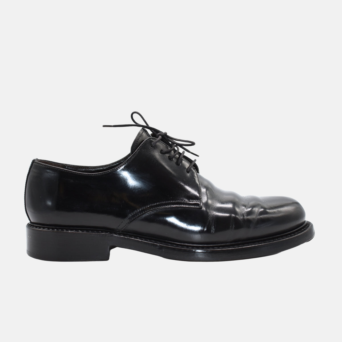 Black Shoes made of Leather (EU 43)