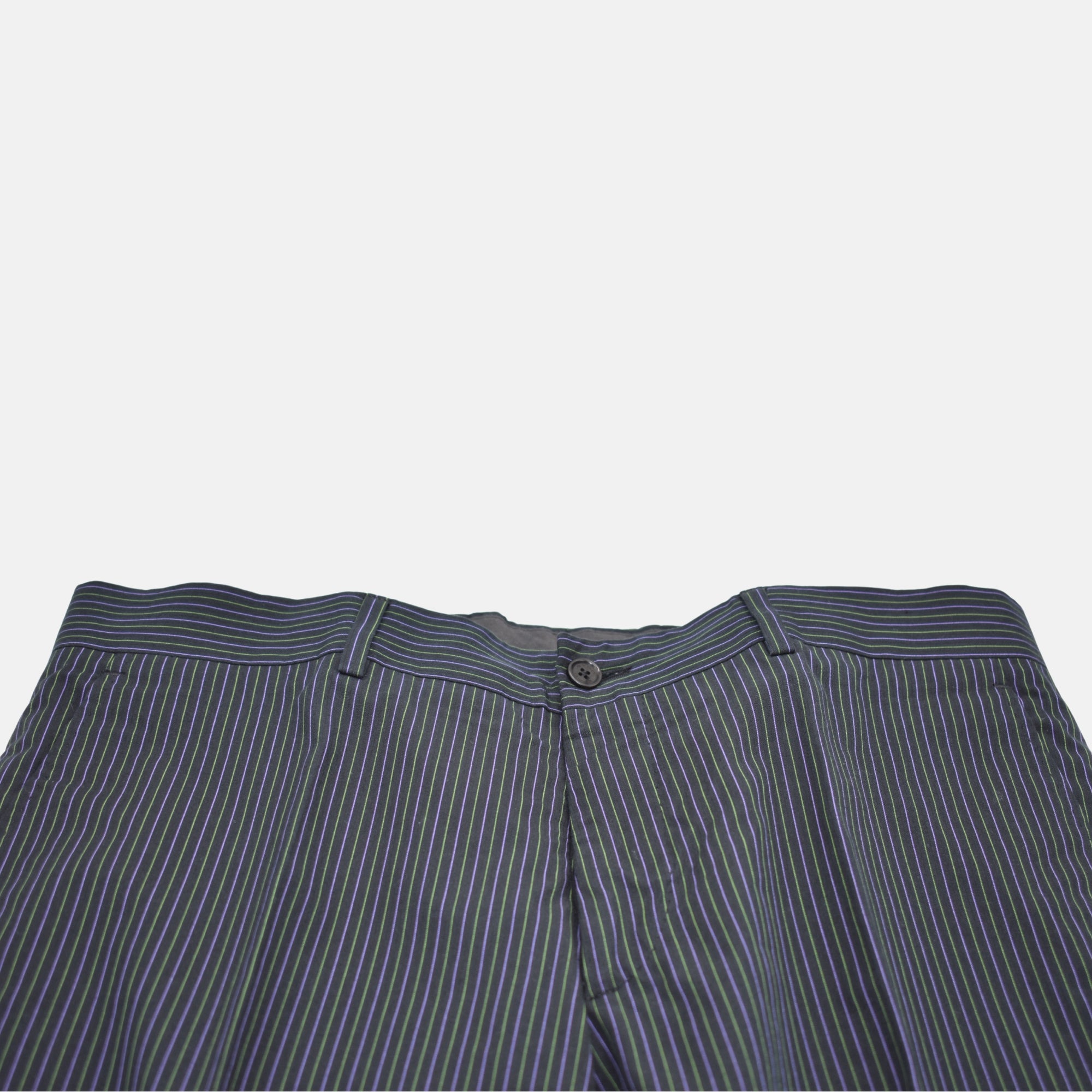 Multicoloured Striped Suit made of Cotton (EU 48)